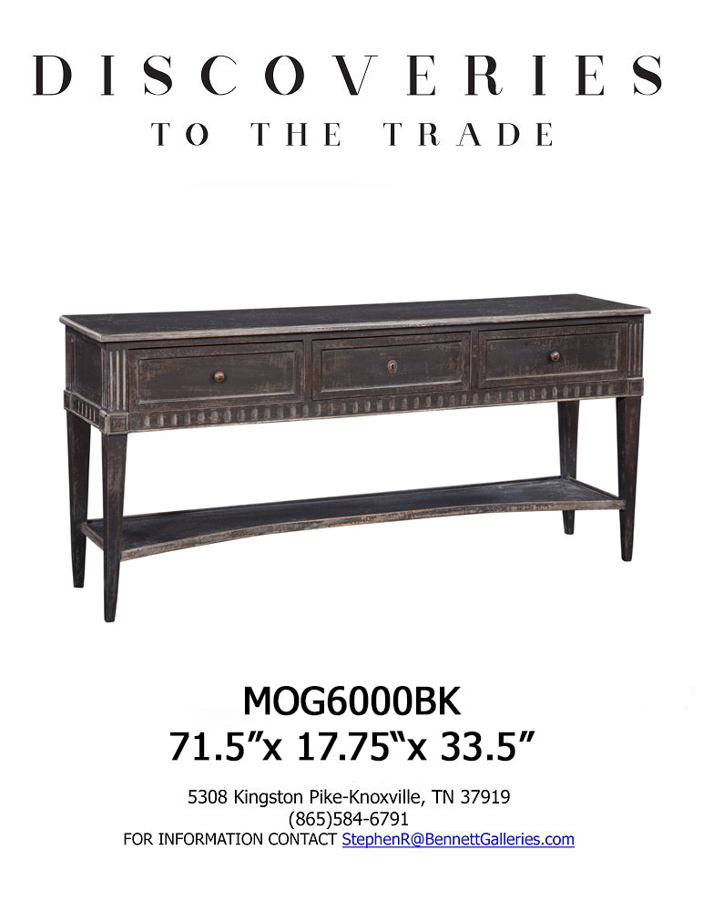 MOG6000BK Bennett To The Trade