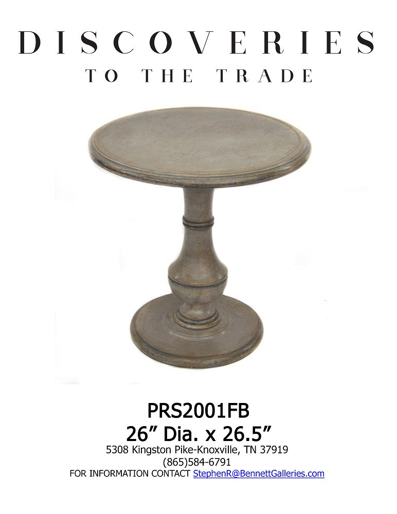 PRS2001FB Bennett To The Trade