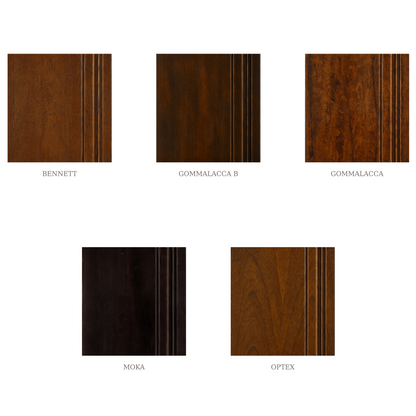 Wood Stain Finish Samples